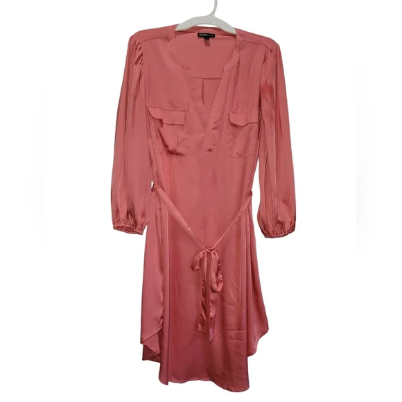 Large / 12 TORRID Studio Dress Midi, Belted - Picture 8 of 9